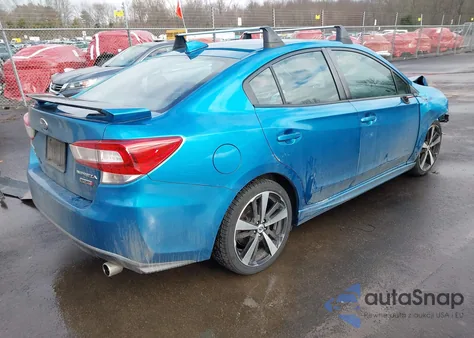 2017 Subaru Impreza 2.0I Sport из США, поврежденный, VIN 4S3GKAM6XH3627778
